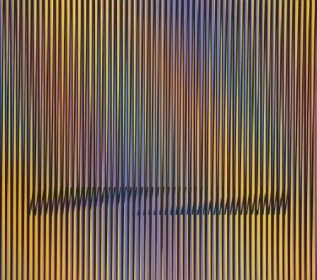 Lithographie Cruz-Diez - Serie Caura - 6