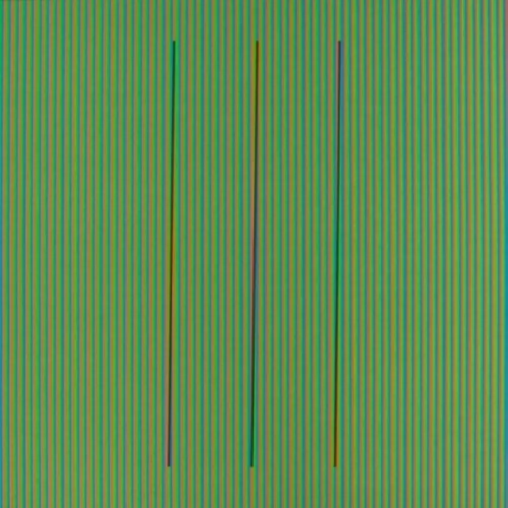 Lithographie Cruz-Diez - Serie Semana - Sabado