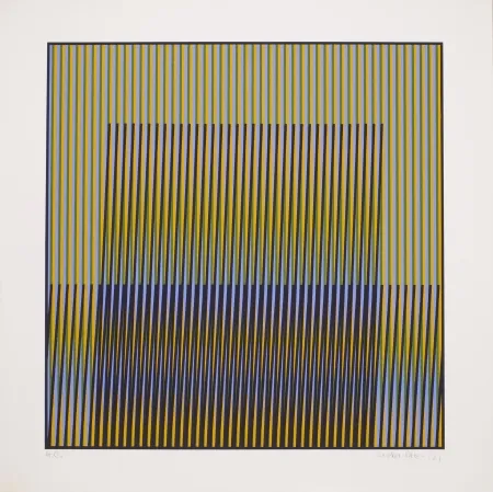 Lithographie Cruz-Diez - Untitled