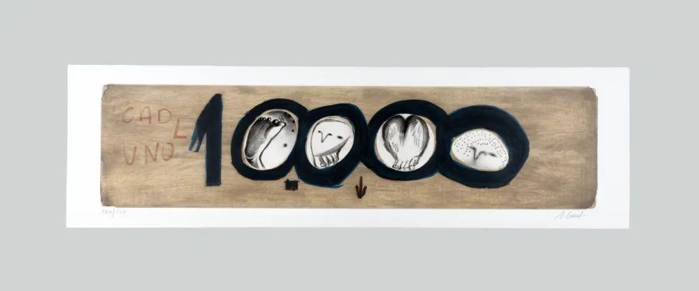 Eau-Forte Et Aquatinte Cucchi - Diecimila