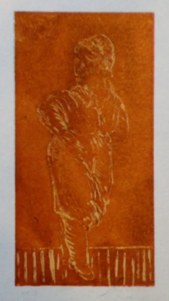 Eau-Forte Et Aquatinte Cuevas - Prostituta