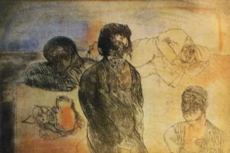 Eau-Forte Et Aquatinte Cuevas - Viaje a Marruecos