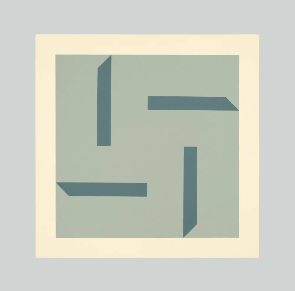 Sérigraphie Dadamaino - Composizione