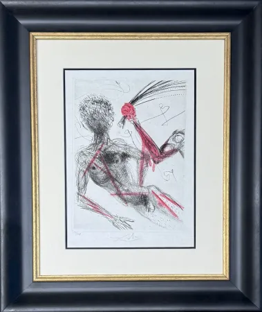 Gravure Dali - Allée des Verges
