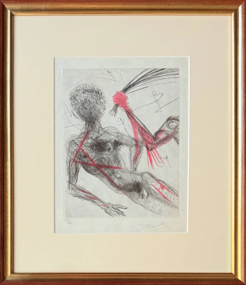 Eau-Forte Dali - Allée des Verges (Penis Alley)