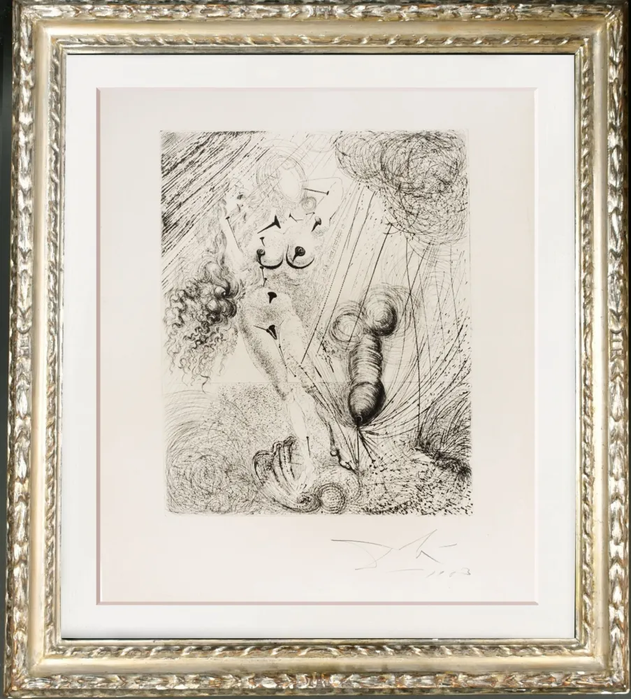 Héliogravure Dali - APHRODITE