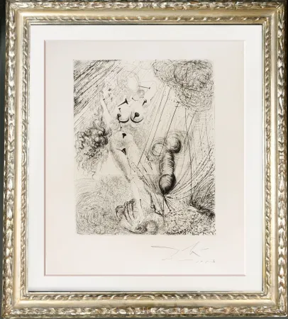 Héliogravure Dali - APHRODITE