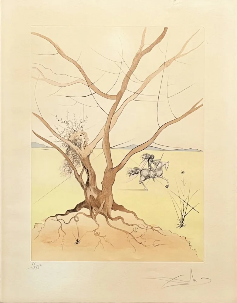 Eau-Forte Dali - Asher