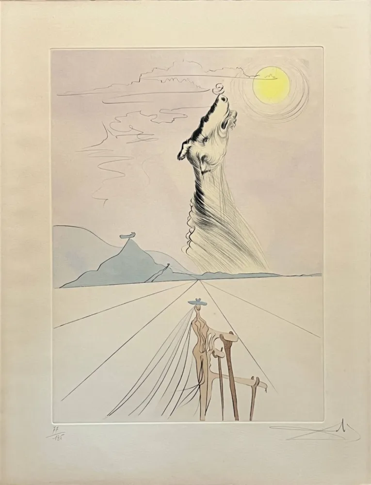 Eau-Forte Dali - Benjamin
