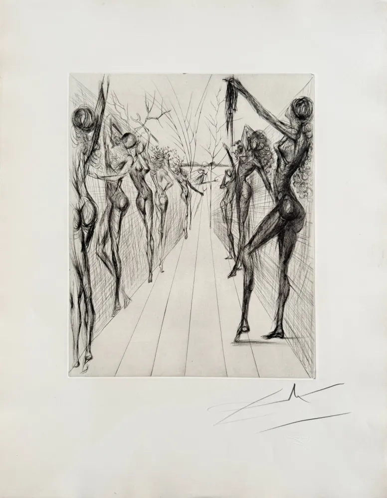 Pointe-Sèche Dali - Corridor de Kathmandou (Katmandu Corridor), black