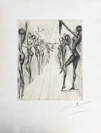 Pointe-Sèche Dali - Corridor de Kathmandou (Katmandu Corridor), black