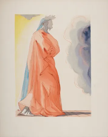 Gravure Sur Bois Dali - Dante, 1963