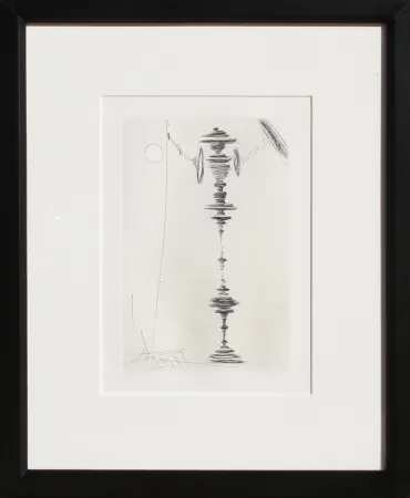 Gravure Dali - Deux Fatraises (Spinning Man)