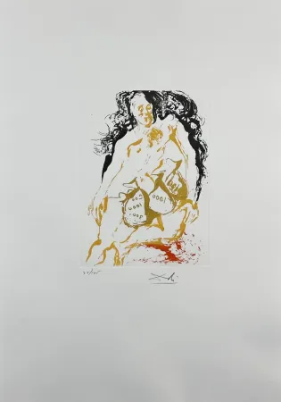 Gravure Dali - Eight Mortal Sins Avarice