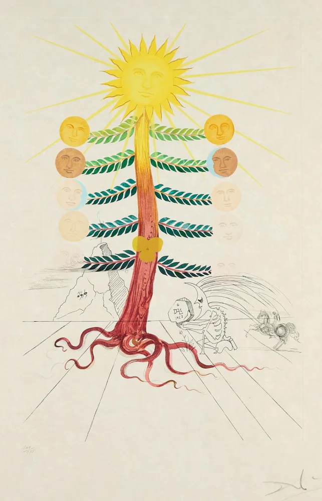 Pointe-Sèche Dali - Flordali. Lune