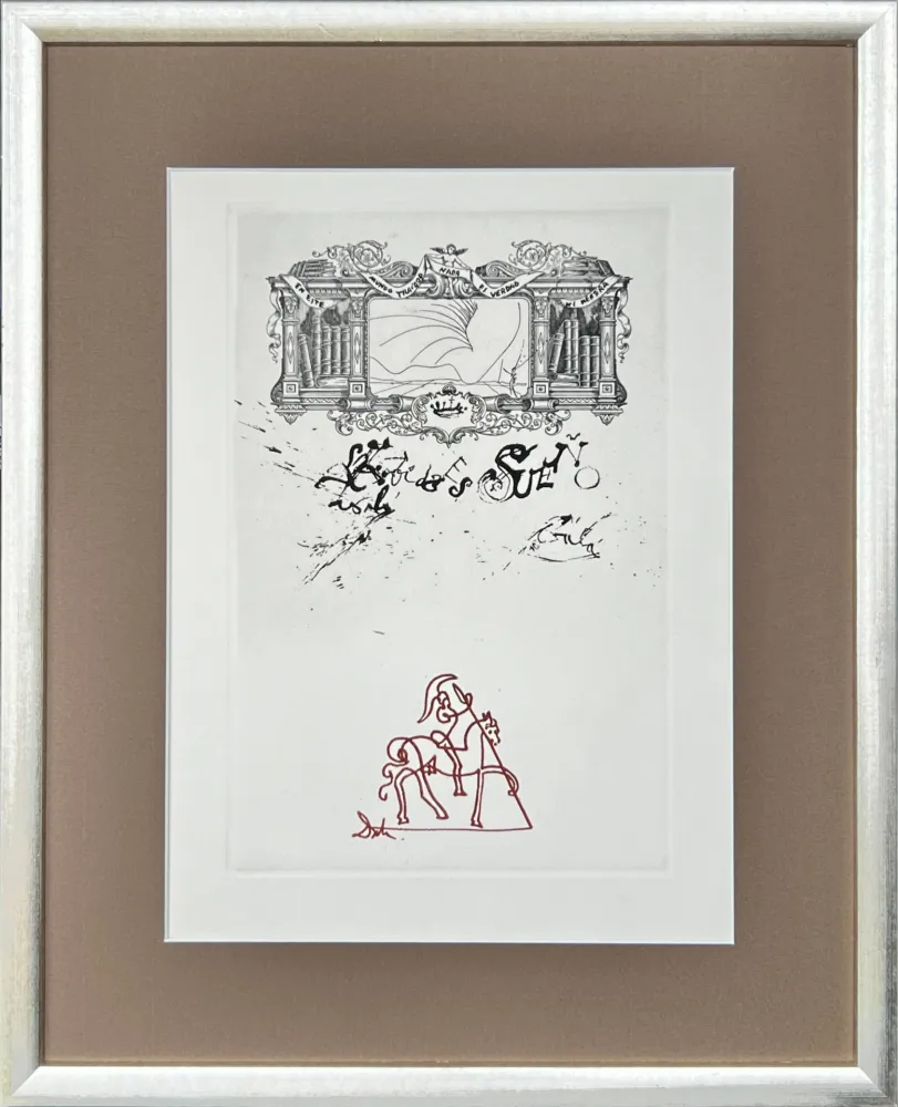Eau-Forte Dali - Frontispiece