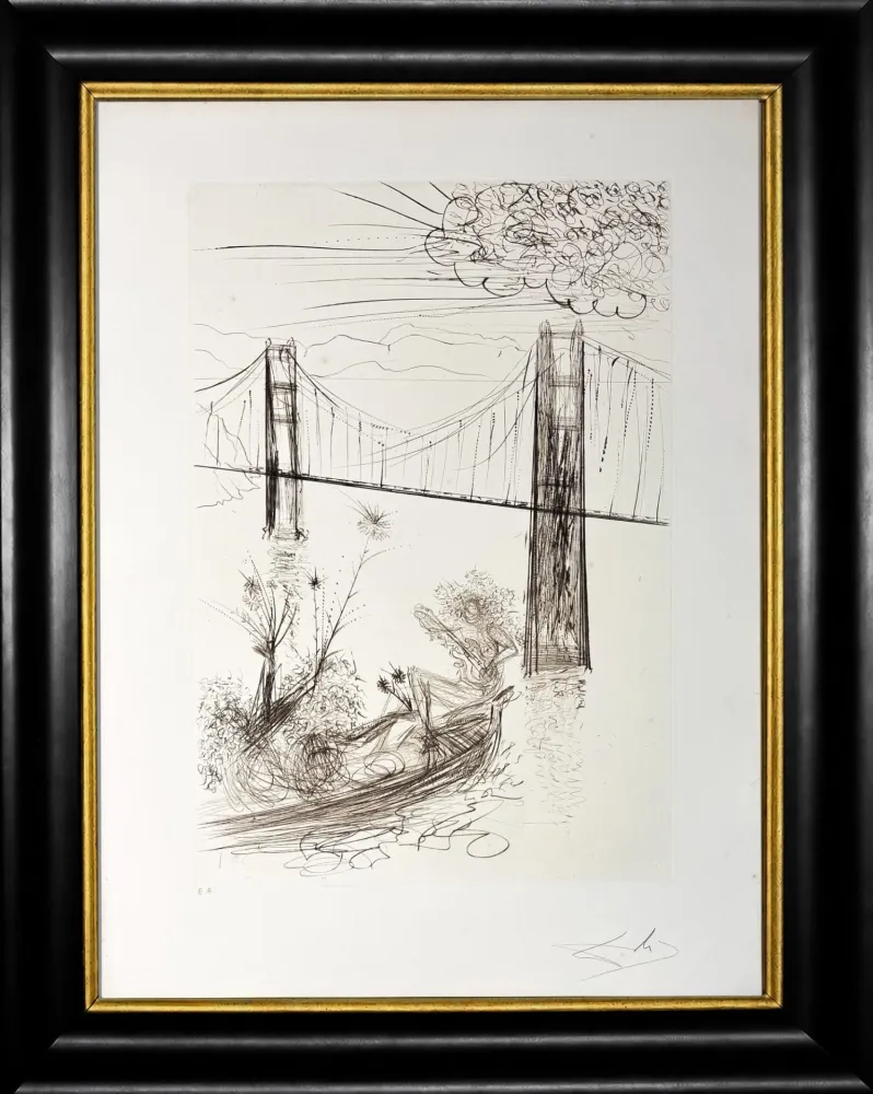 Pointe-Sèche Dali - Golden Gate Bridge