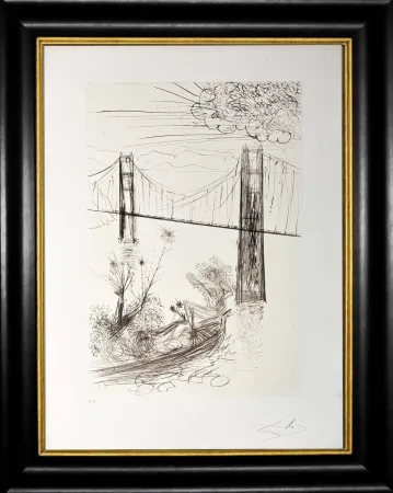 Pointe-Sèche Dali - Golden Gate Bridge