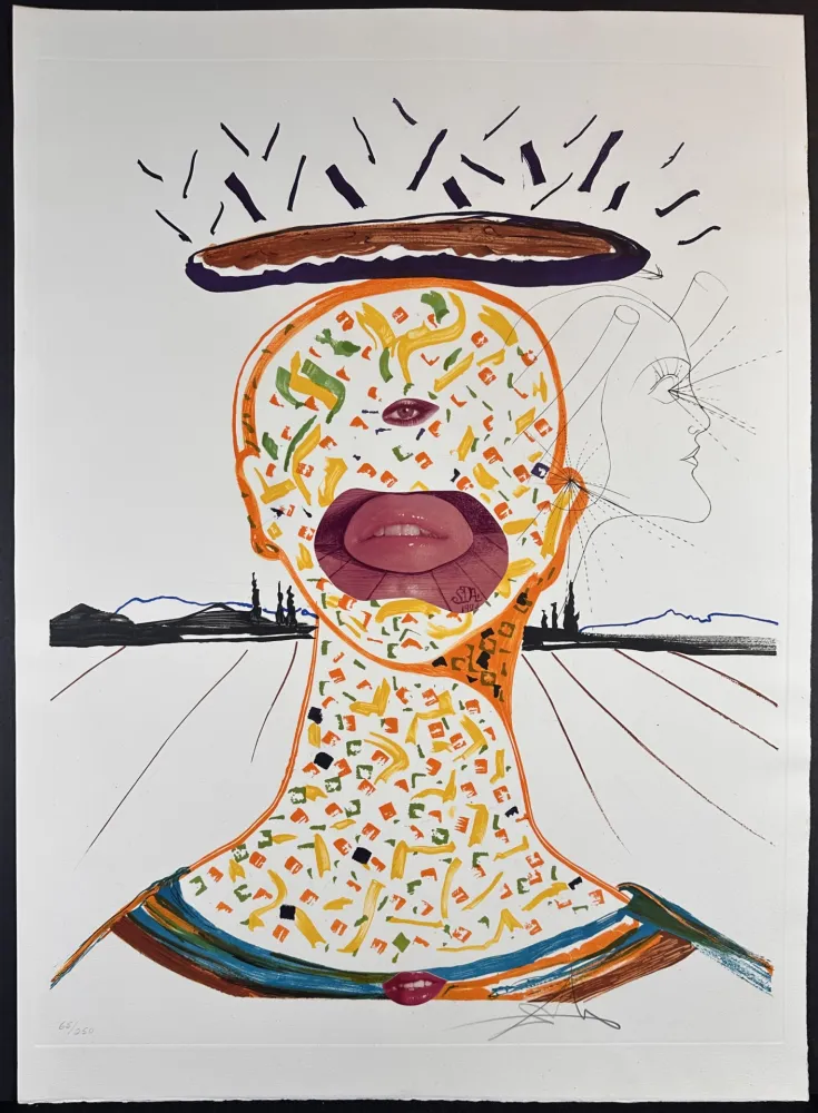 Gravure Dali - Imaginations & Objects of The Future Cyclopean Make-Up