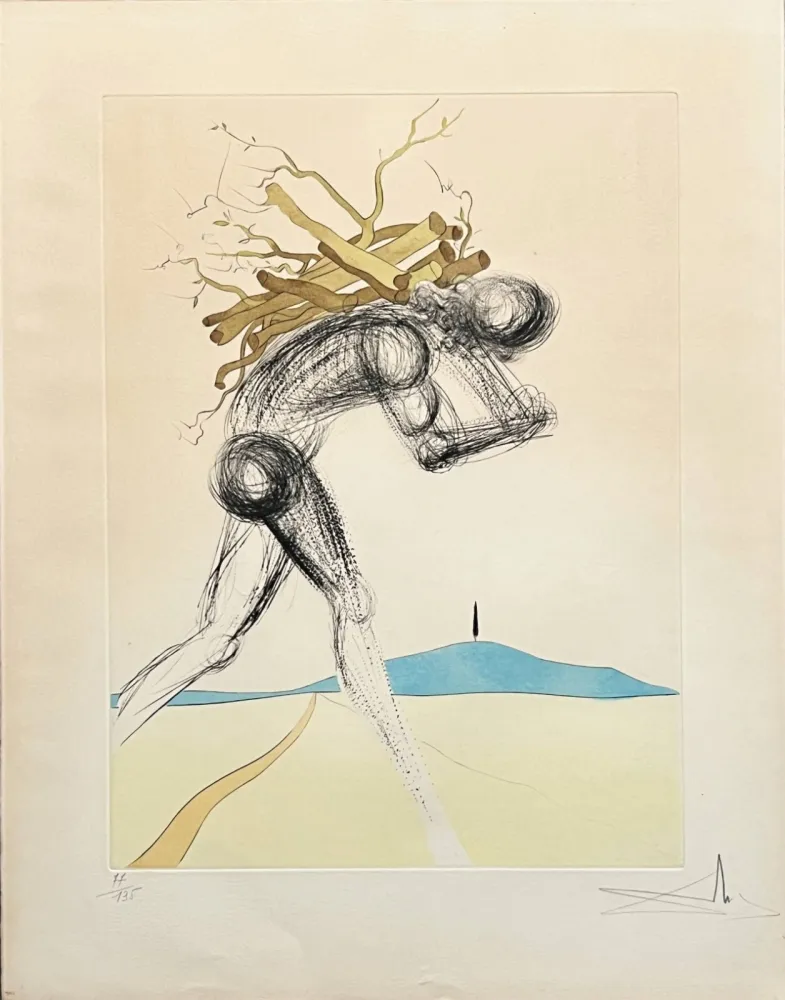 Eau-Forte Dali - Issachar