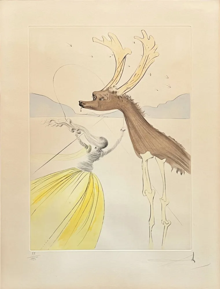 Eau-Forte Dali - Judah