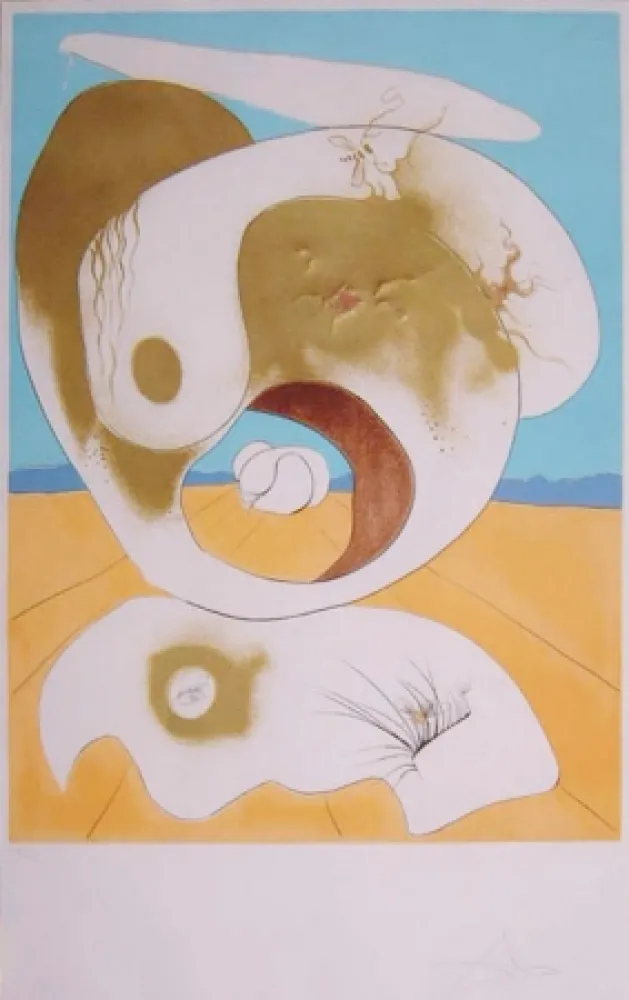 Eau-Forte Dali - La conquista del cosmos