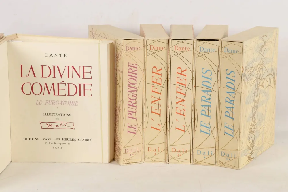 Gravure Sur Bois Dali - La Divine Comédie