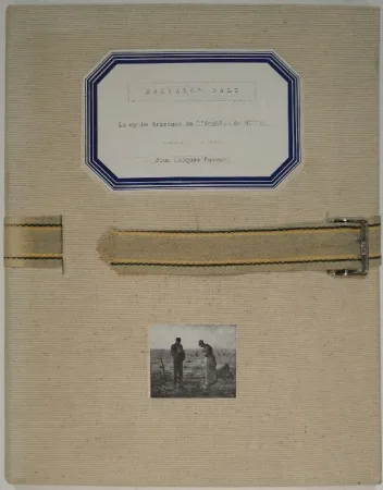 Livre Illustré Dali - La mythe tragique de l'Angélus de Millet. 