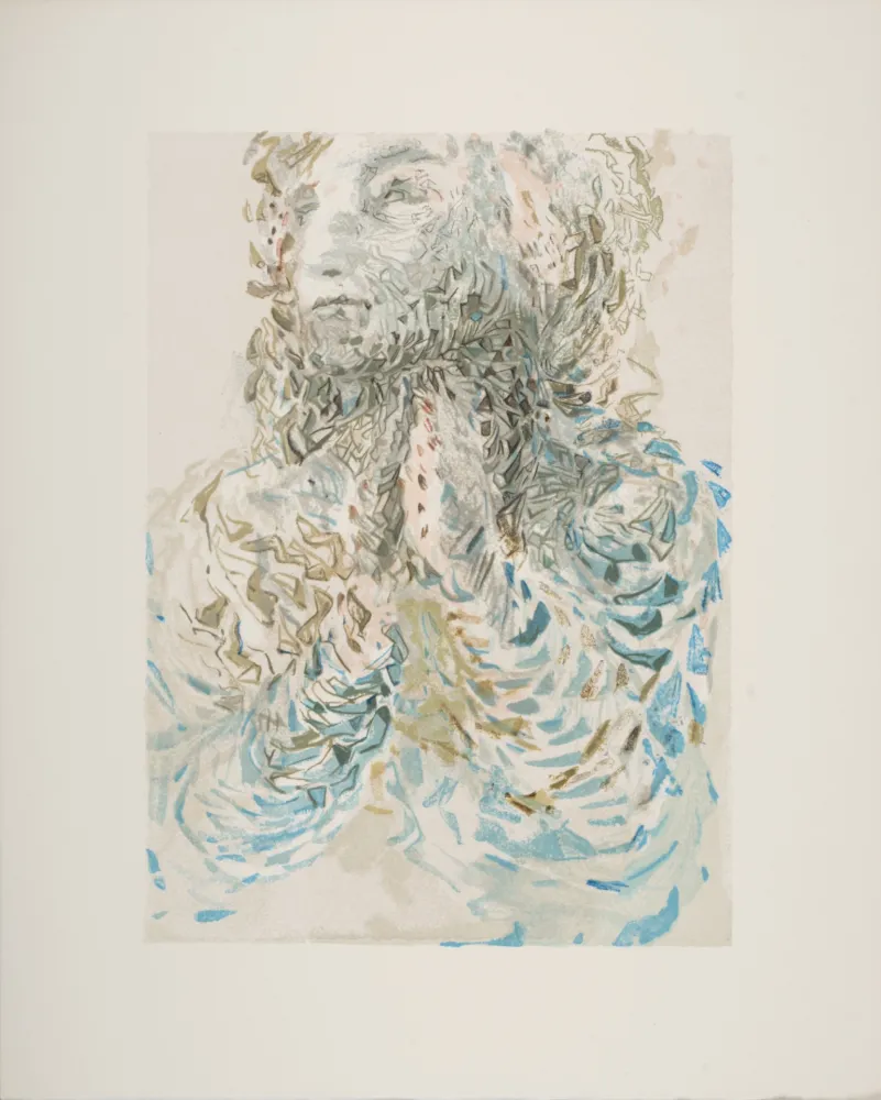 Gravure Sur Bois Dali - La Prescience divine, 1963