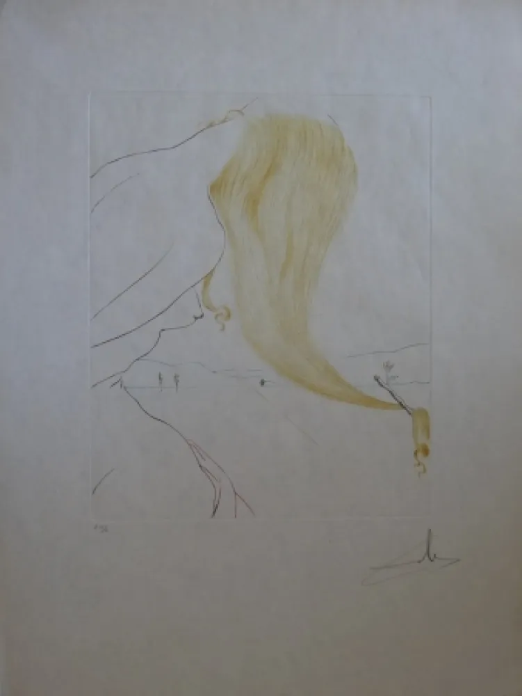 Eau-Forte Dali - La Toison d'Or