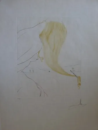 Eau-Forte Dali - La Toison d'Or