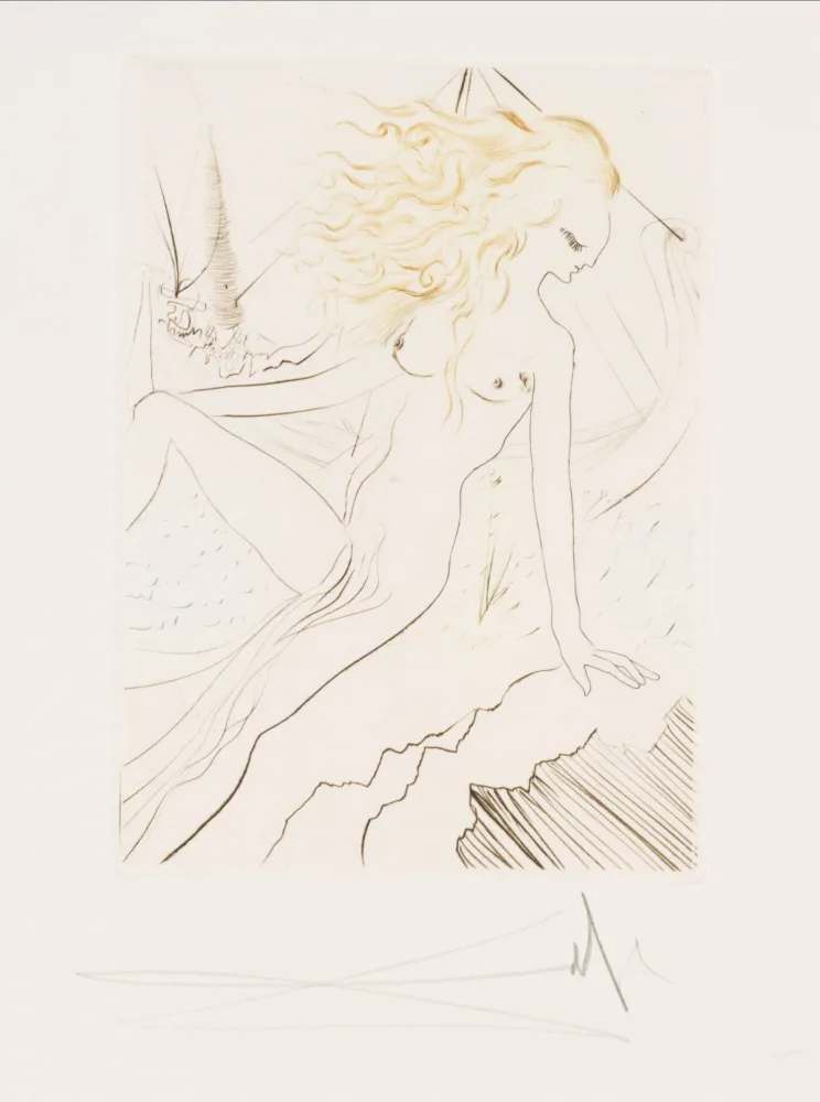 Livre Illustré Dali - Le Décaméron 1972 - English - E.A 