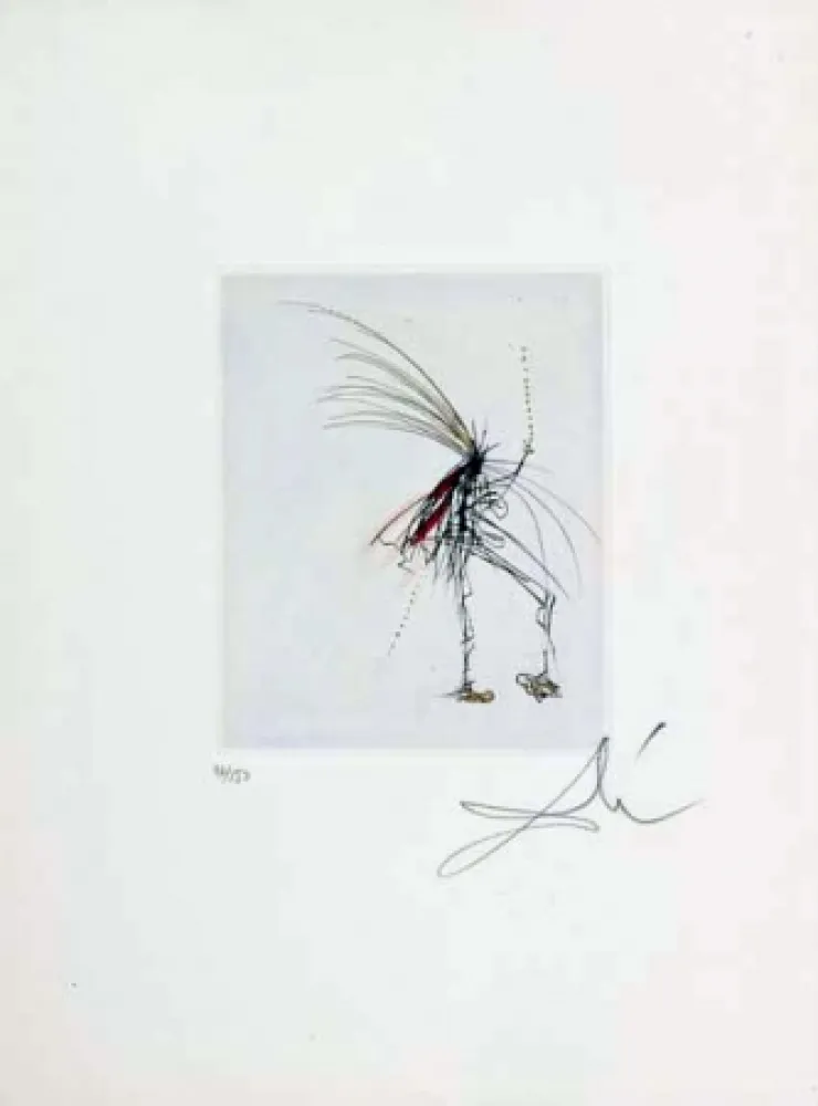 Gravure Dali - Le Petit Demon (The Little Demon)