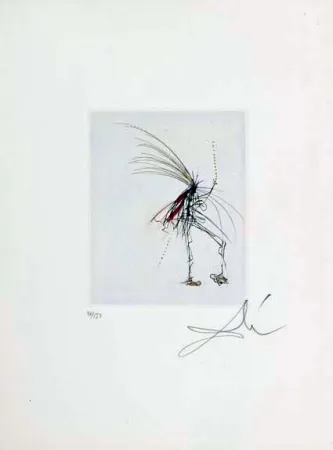 Gravure Dali - Le Petit Demon (The Little Demon)