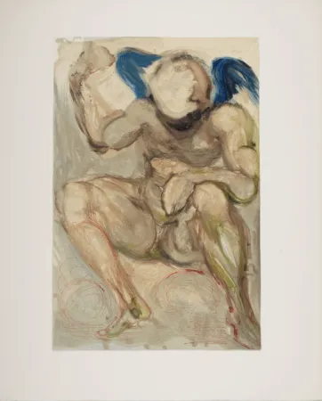 Gravure Sur Bois Dali - L'Envie, 1963