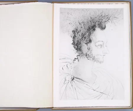 Livre Illustré Dali - Les amours de Cassandre 1968 portfolio 