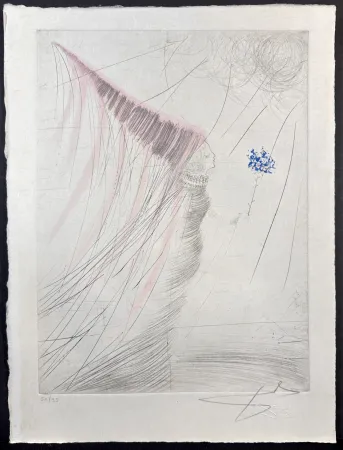 Gravure Dali - Les Amours de Cassandre The Fairy