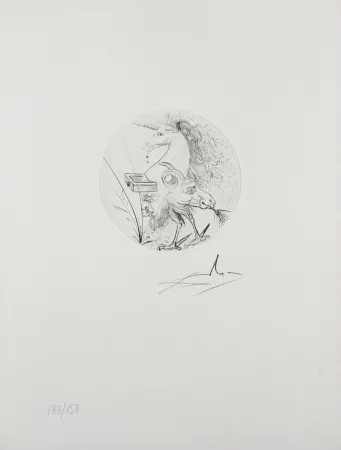 Gravure Dali - Les Metamorphoses Erotiques