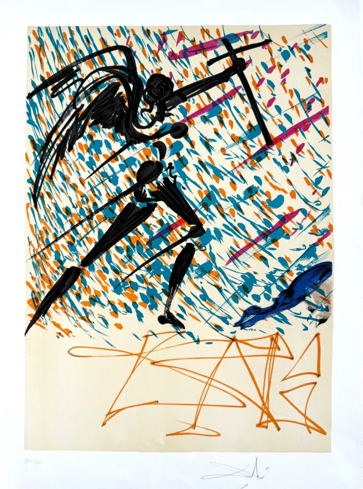 Lithographie Dali - L’esaltazione mistica (Mystical Exaltation)