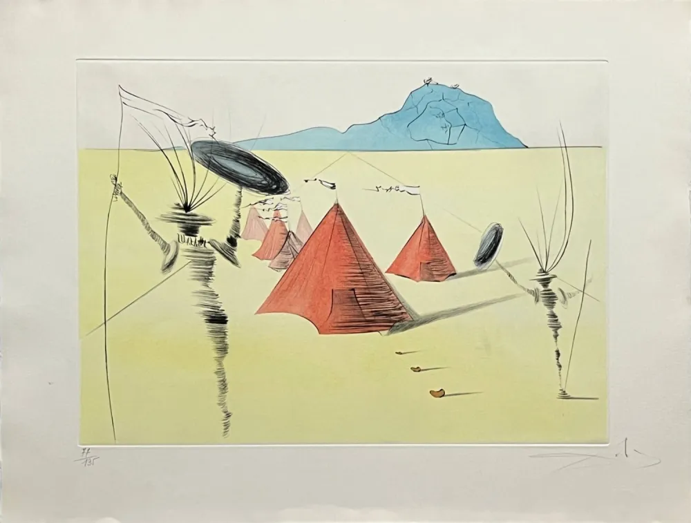 Eau-Forte Dali - Levi