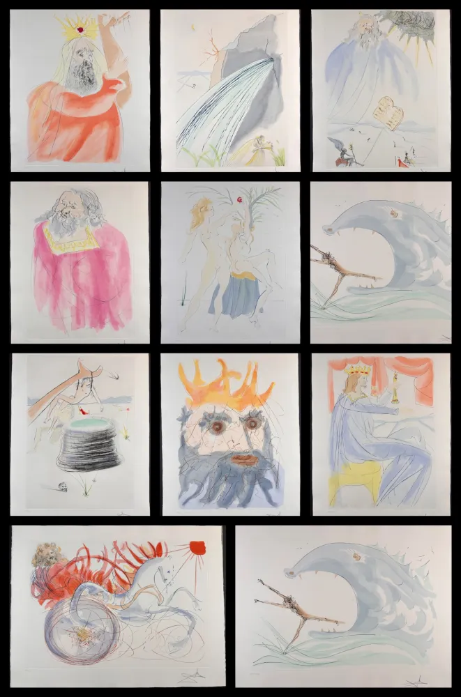 Gravure Dali - Our Historical Heritage Complete Suite