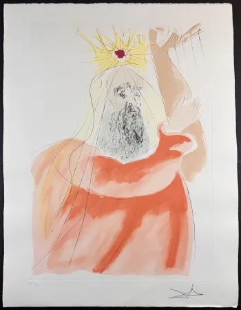Gravure Dali - Our Historical Heritage King David