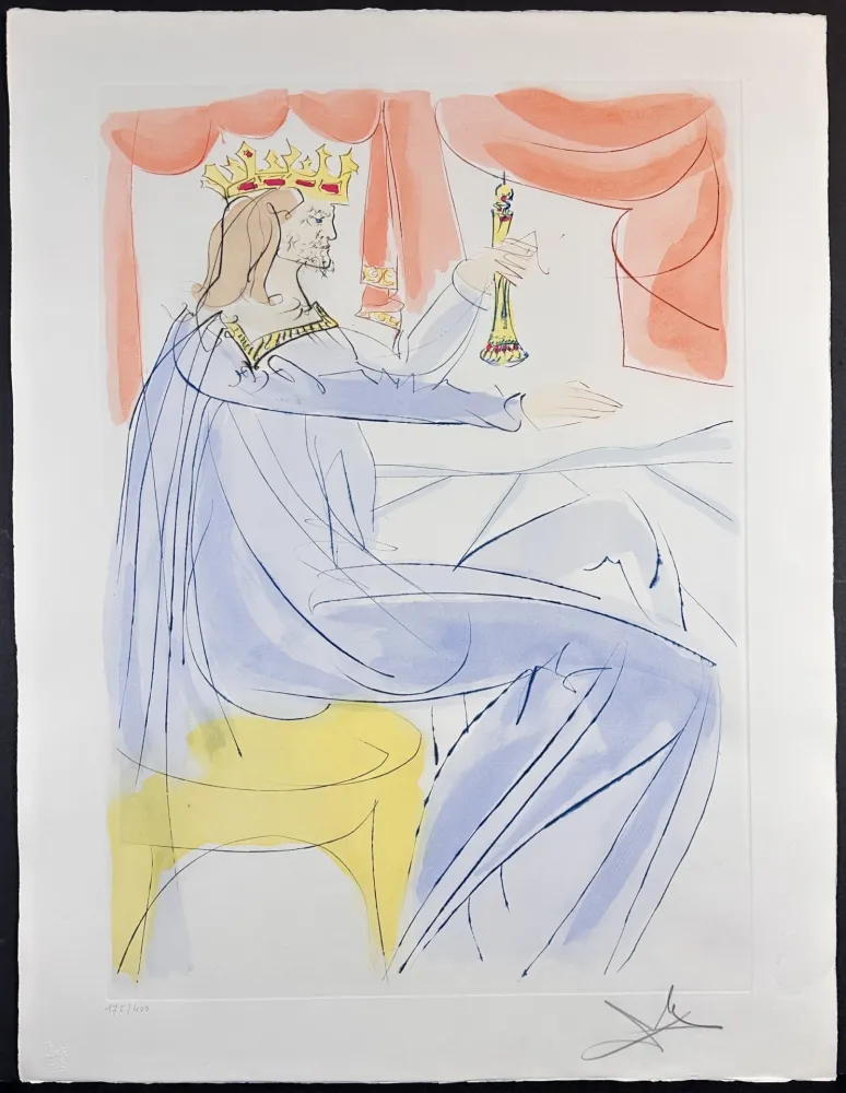 Gravure Dali - Our Historical Heritage King Solomon