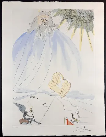 Gravure Dali - Our Historical Heritage Moses