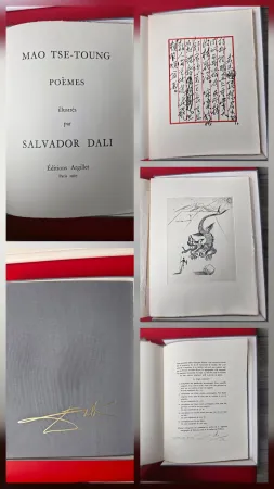 Eau-Forte Dali - Poèmes de Mao-Tse-Toung 