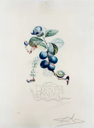 Aucune Technique Dali - Prunier hâtif (Hurrying Plum-tree)
