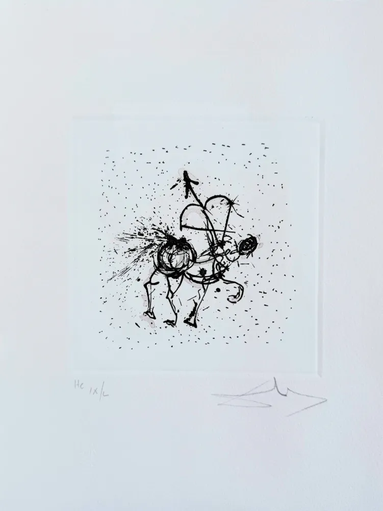 Eau-Forte Dali - Sagittarius