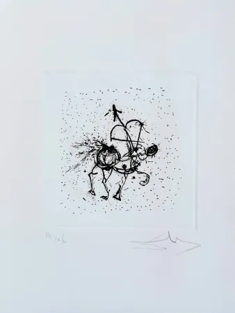 Eau-Forte Dali - Sagittarius