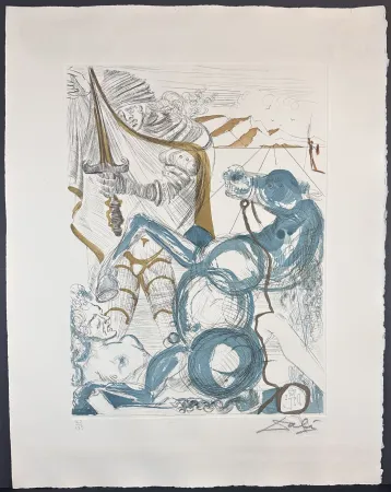 Gravure Dali - Saint Martin