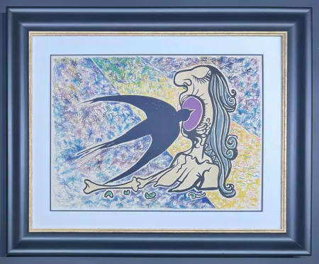 Lithographie Dali - Salvador Dalì - Civiltà Sconfitta(Civilization Defeated) - 1973 - Coloured lithograph on Arches paper.